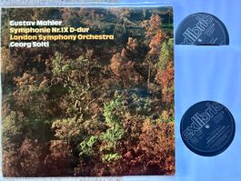Mahler Solti – Symphonie Nr. 9  2 LP GEWASCHEN TOP