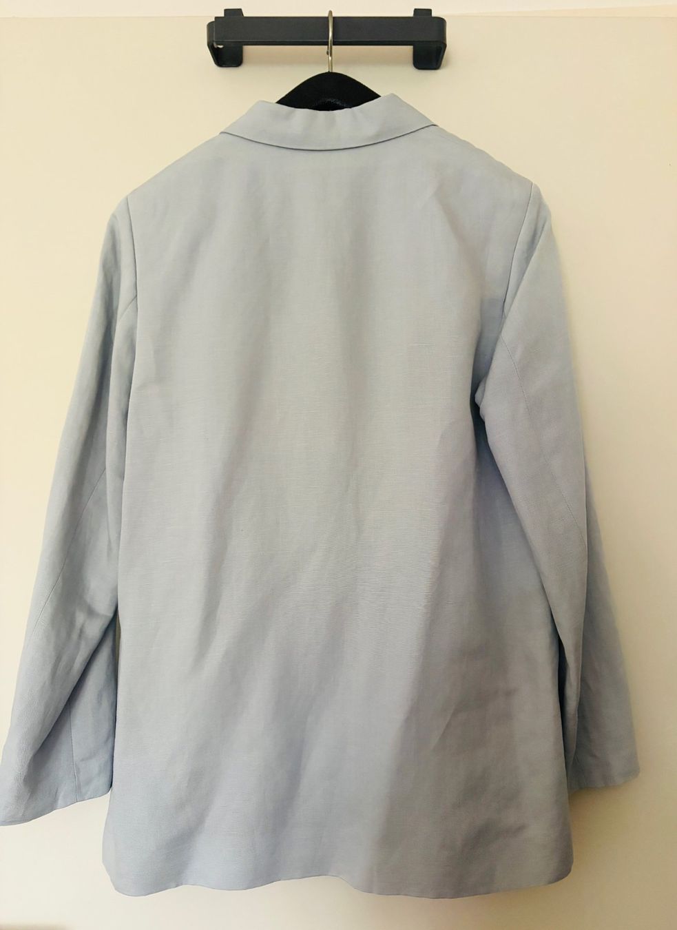 H&M Giacche: Blazer, Leinengemisch, hellblau – Usato da Urdorf venduto da Kandis02 1