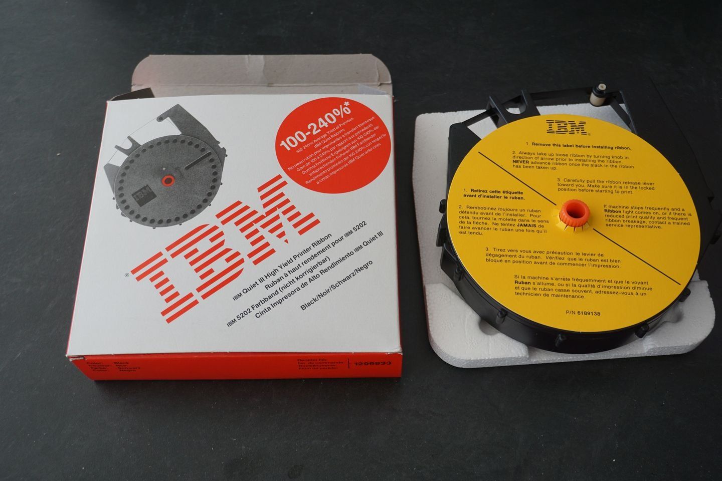 Cartucce per stampanti & toner: IBM 5202 Farbband – Nuovo e nell'imballaggio originale da St.Gallen venduto da He2