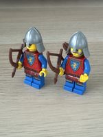 Lego Minifiguren 2x Löwenritter Bogenschütze Neu