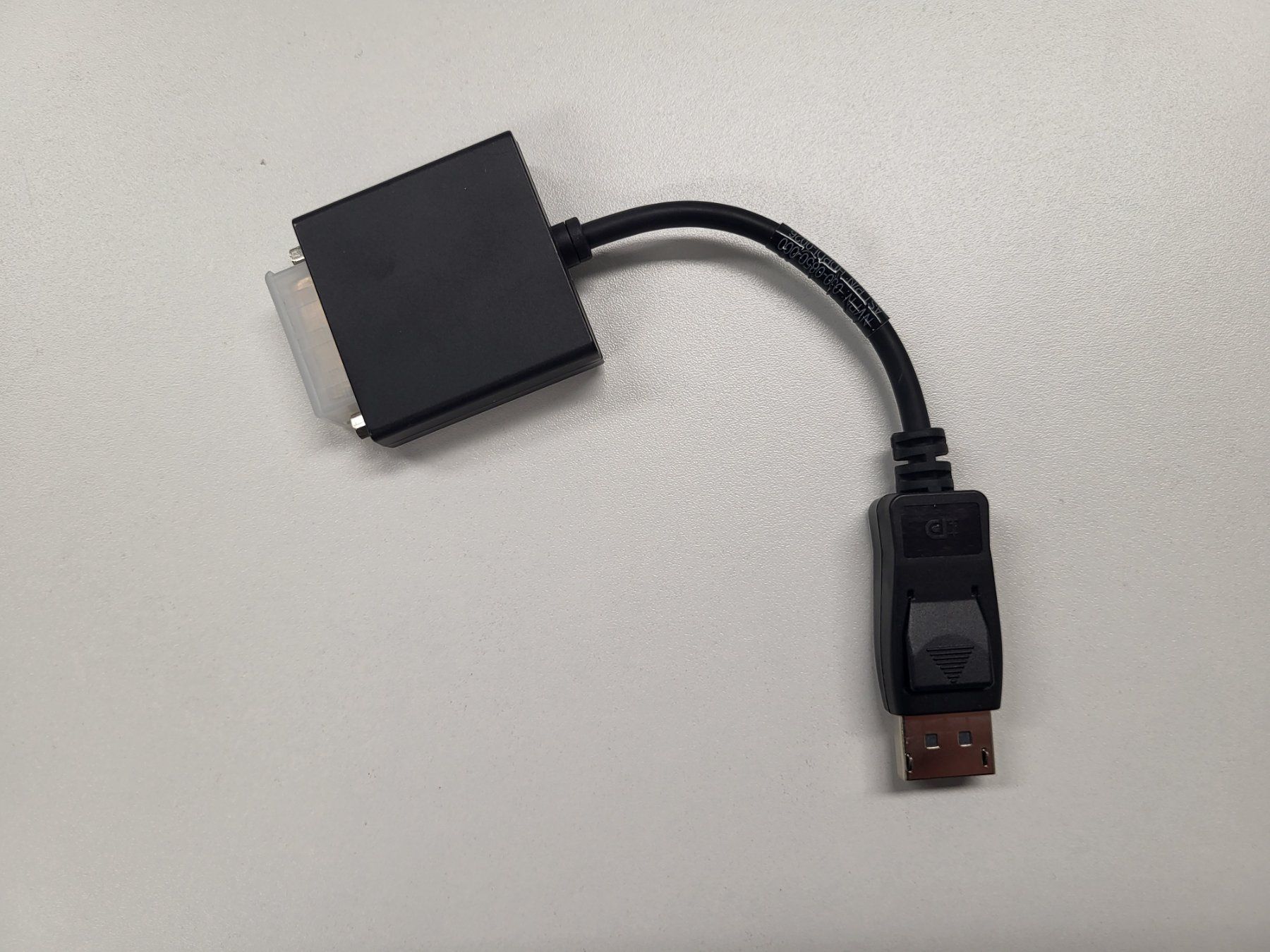 Unità & Adattatore: Displayport zu DVI-D Adapter, 19 cm lang, Schwarz – Usato da Wald ZH venduto da 89kingle
