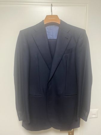 Navy/dunkelblauer Anzug (Größe 48) von PELIKAMO