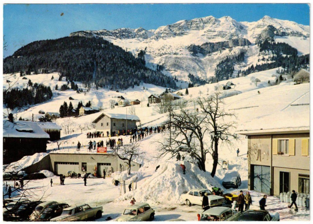 Cartoline postali: Amden - Skilift – Usato da Binningen venduto da Mountainrider