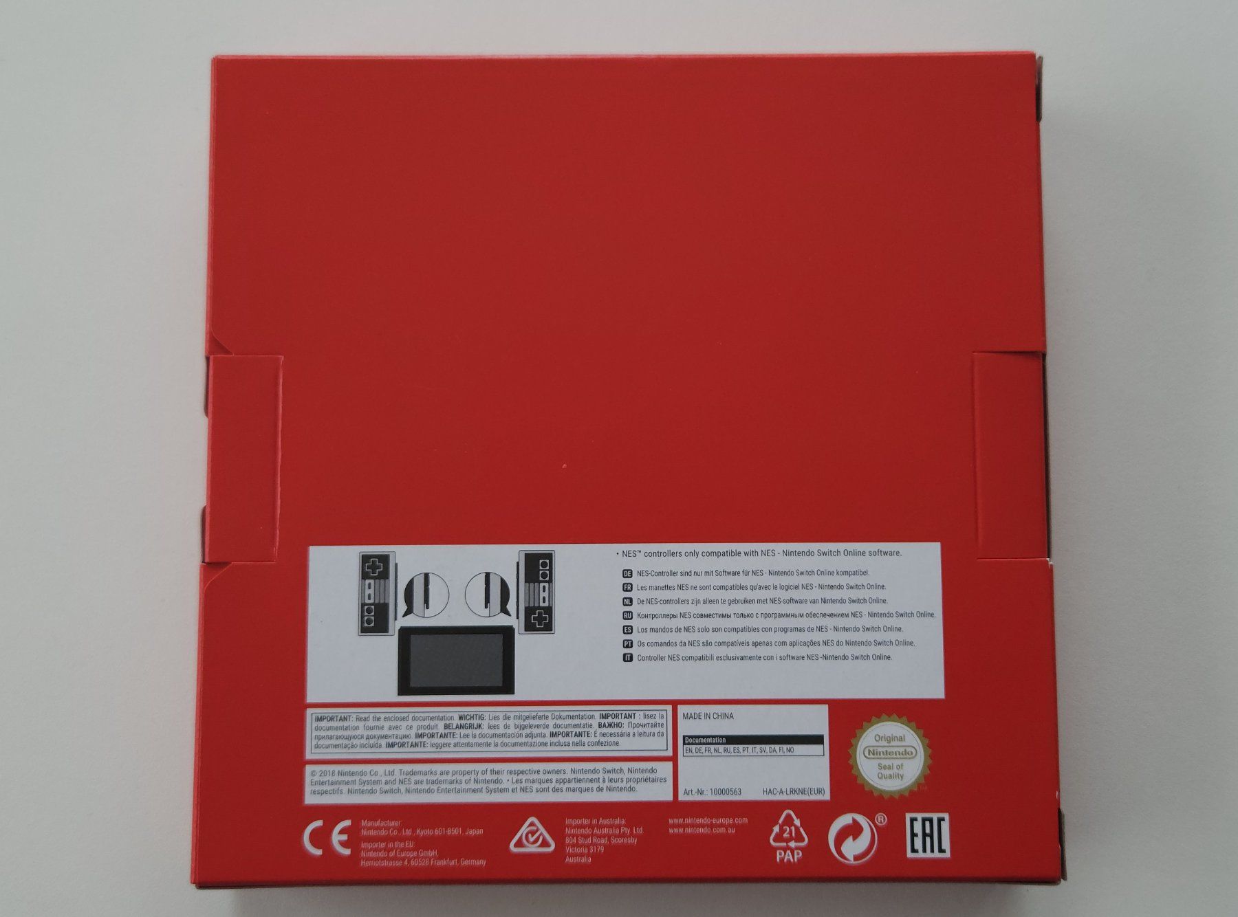 Nintendo Controller: Controllers / Manettes Nes for Nintendo Switch / Switch 2 – Usato da Autigny venduto da zel_gvl5 2