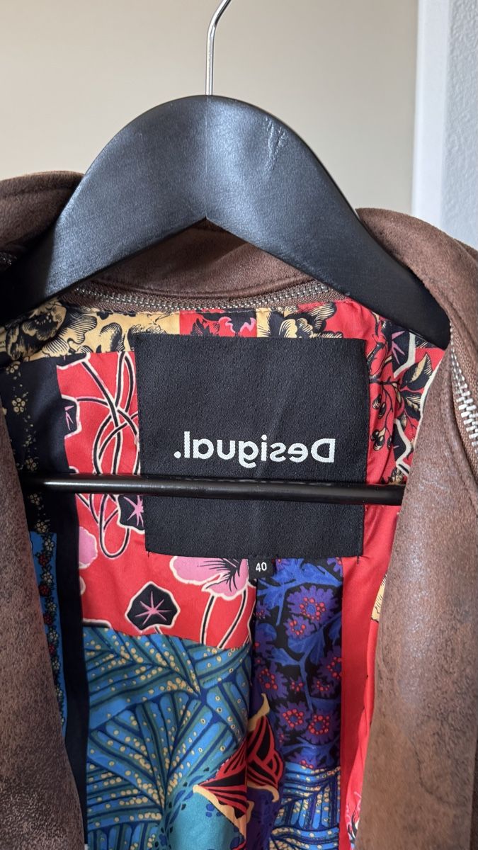 Desigual Giacche: Desigual Damen Lederjacke Gr.40 – Nuovo (secondo la descrizione) da Mellingen venduto da DTSale 2