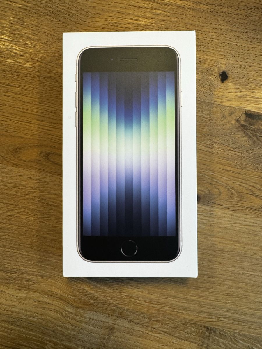 Apple Handys / Smartphones: Iphone SE 2022, 64 GB Polarweiss – Gebraucht aus Niederhasli von  2