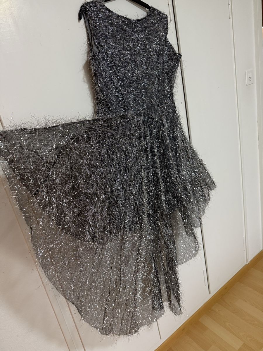 Vestiti: Glitzerndes Cocktailkleid asymmetrisch Gr. 40 – Nuovo (secondo la descrizione) da Zürich venduto da Herbion1 3