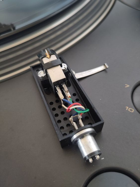 Stylet avec tête de lecture pour platine vinyle LP, contacts à 4