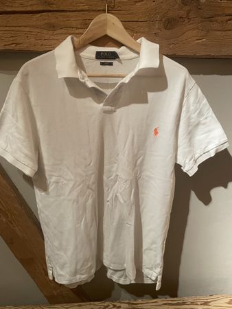 Polo Ralph Lauren Poloshirt Weiss – Slim Fit – Grösse XL