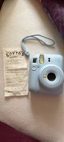 Fast: Fujifilm Instax Mini 12, Pastellblau - wie neu!