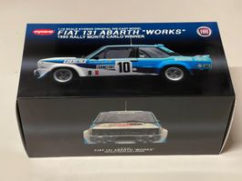 Kyosho Fiat 131 Abarth Works 1980 Rally Monte Carlo M. 1:18
