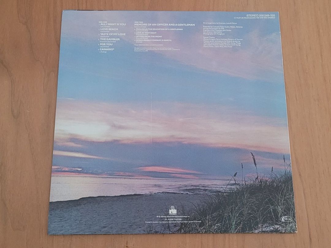 Dischi in vinile: LP Emerson Lake & Palmer – Usato da Martigny venduto da MZ-67 1