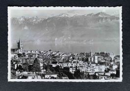AK Lausanne et les Alpes  ungelaufen
