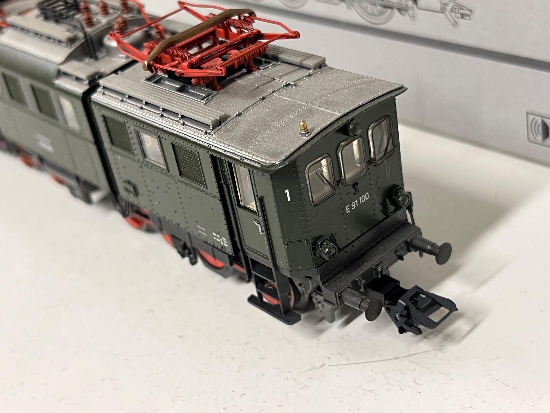 Märklin Trains électriques: Märklin 39195 BR E 91 Digital Sound – Neuf (Voir description) à Neuenhof par ludovicco 4