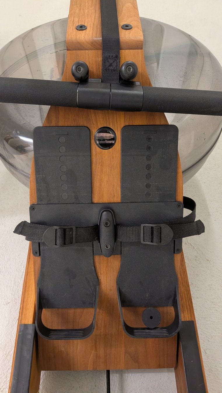 WaterRower Hometrainer: High-End Rowing Station: WaterRower Nussbaum mit SmartRow – Usato da Staufen venduto da scorpio.73 7