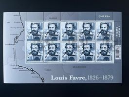 2026 - Centenaire Louis Favre/F.miniature ʘ jour d’émission