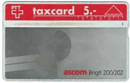 Taxcard 105F_07739 Ascom Brigit