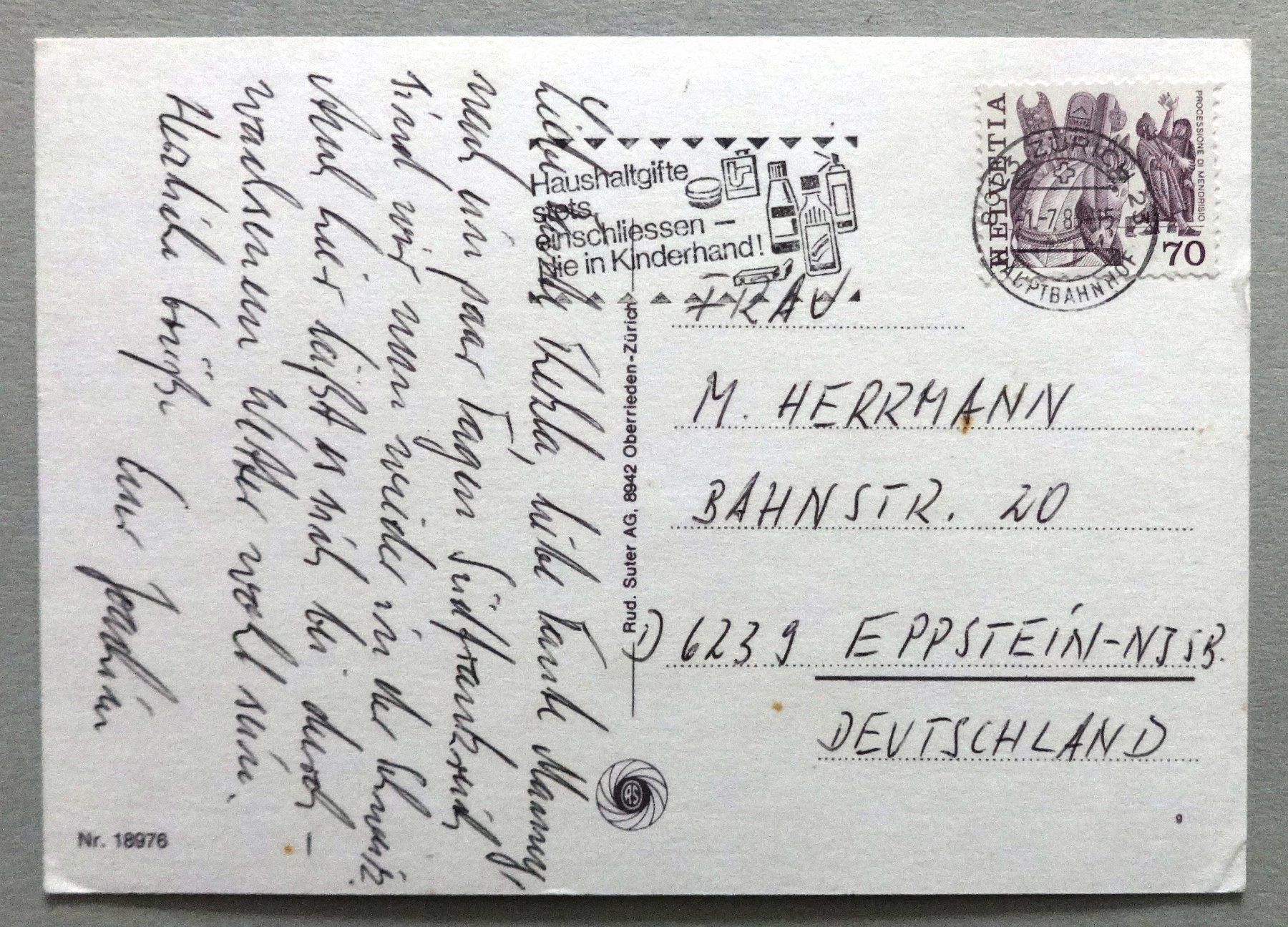 Cartes postales: Schwyz / Seewen-Ibach – Défectueux à Fétigny par Billy2miny 1