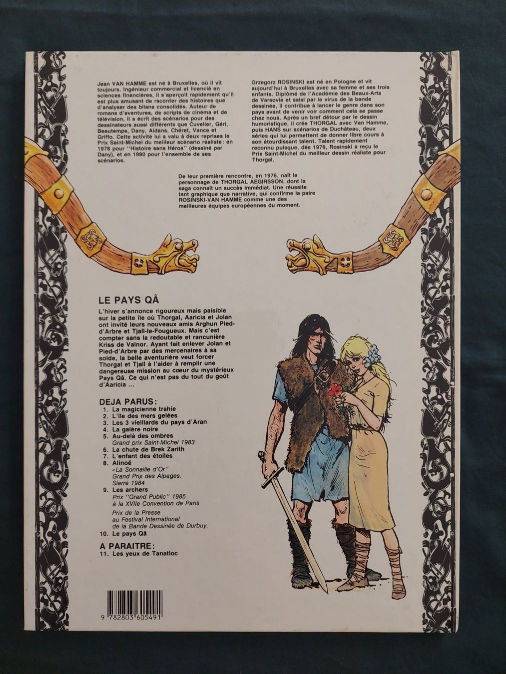 Fumetti: Thorgal T.10 Le Pays Qâ EO 1986 TBE – Usato da Genève venduto da Blu_BD 1