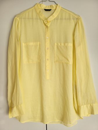 Massimo Dutti Bluse Damen, Gr.38 - Gelb