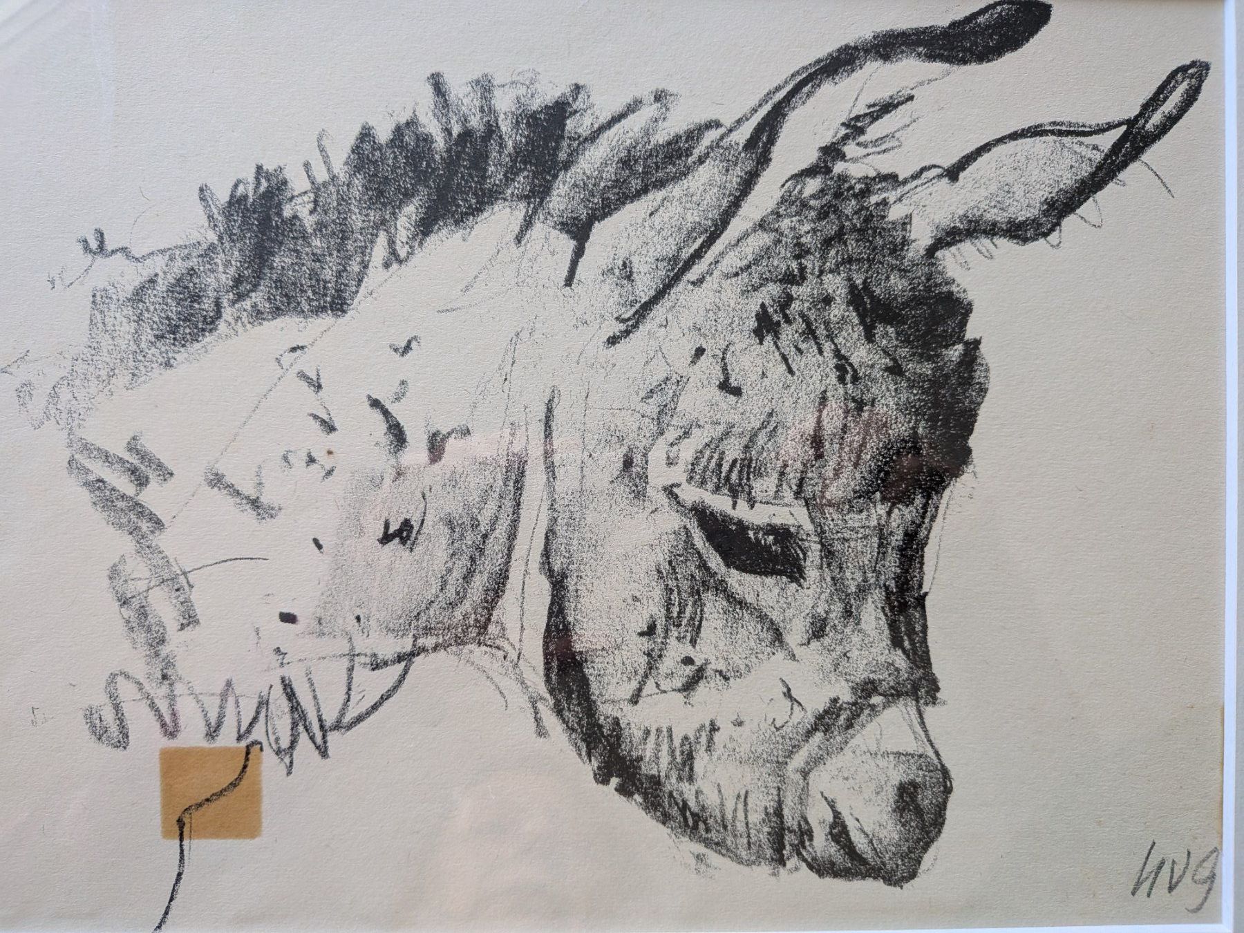 Grafica & Litografie: Zeichnung oder Lithographie Fritz Hug – Usato da Emmen venduto da magelan