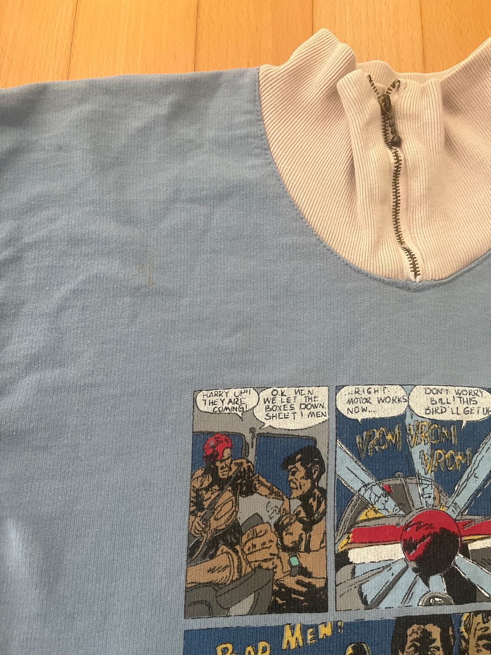Maglioni & Felpe: Vintage Comic Strip Sweatshirt Gr 152 – Usato da Uetikon am See venduto da erz13 3