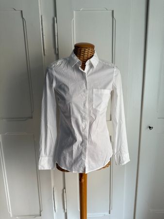 Bluse weiss elegant 32
