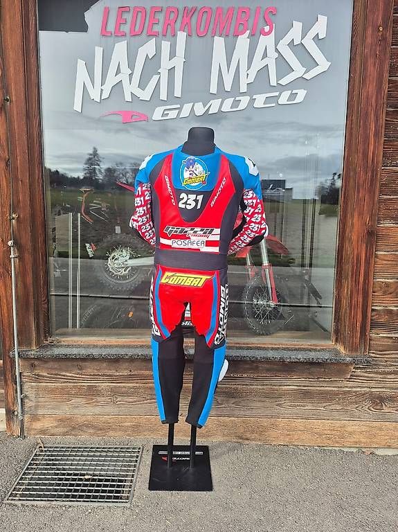 Completi: Supermoto Factory Lederkombi – Nuovo (secondo la descrizione) da Messen venduto da Motoboutique 1
