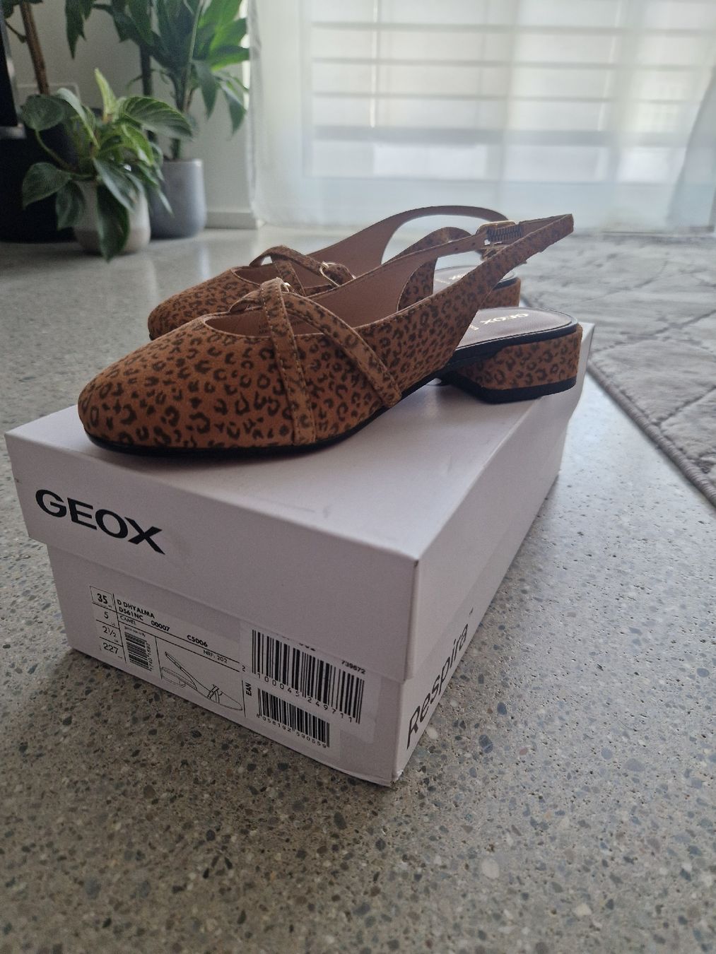 Geox Damenschuhe: GEOX Slingback with Leo-Print EU35 NEW – Neu und originalverpackt aus Dübendorf von ami_6zyy 1