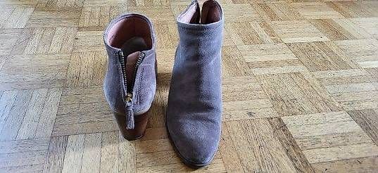 Damenschuhe: Stiefelette  Wildleder - Gr. 38 – Gebraucht aus Duggingen von lot-of-fun 2