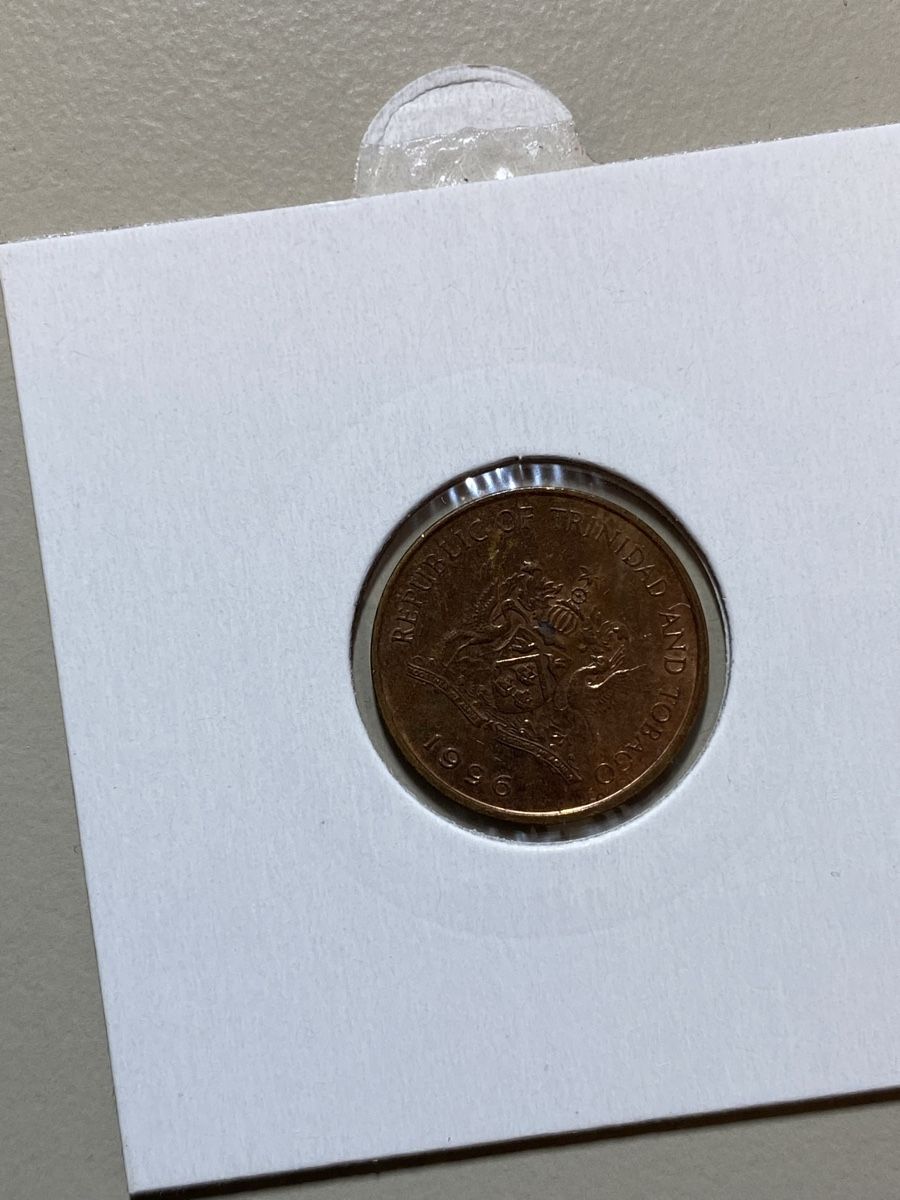 Tutti le monete: Trinité et Tobago - 1 cent - 1996 – Usato da Payerne venduto da Mike1682 1