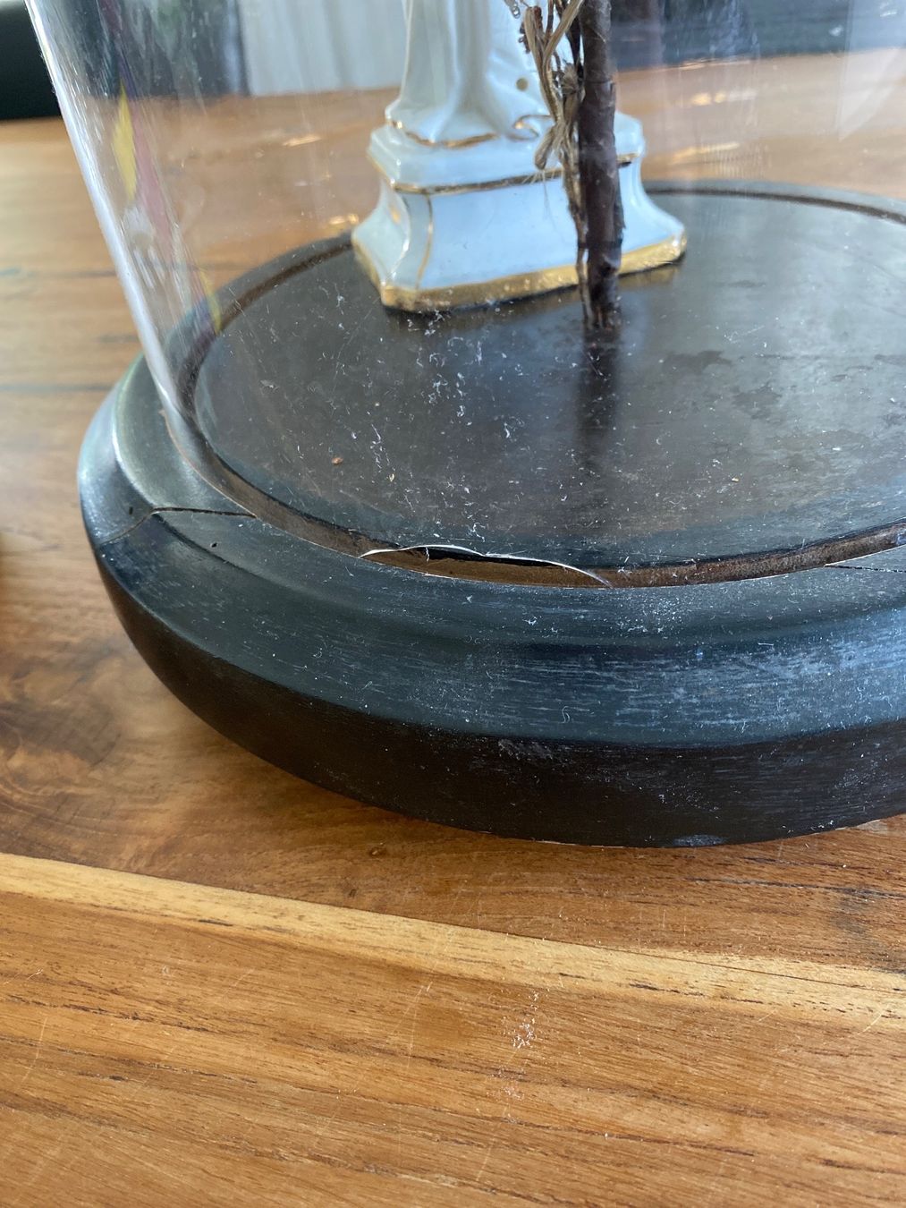 Toutes les décorations: Engel unter Glas mit Baum – D'occasion à Kriens par Wundertuete17 3