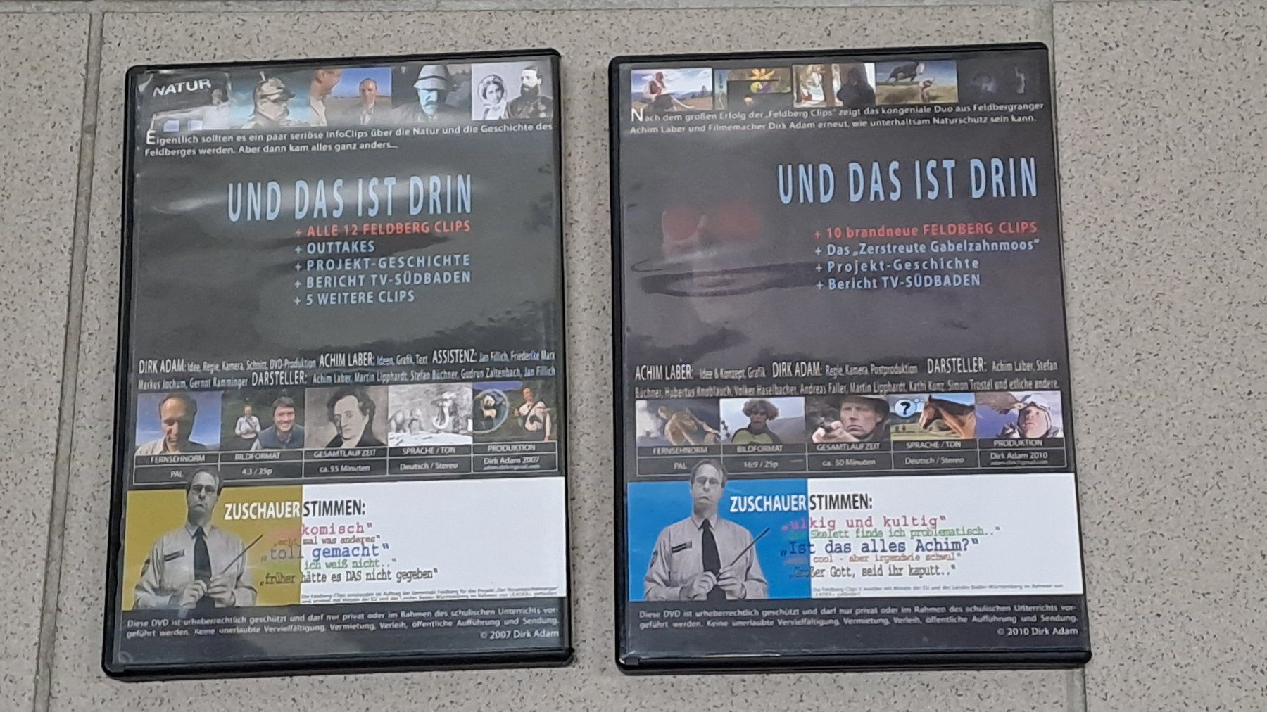 : Schwarzwald Feldberg Clips 1-2 (2 DVDs) – Usato da Caslano venduto da Welaberg 1