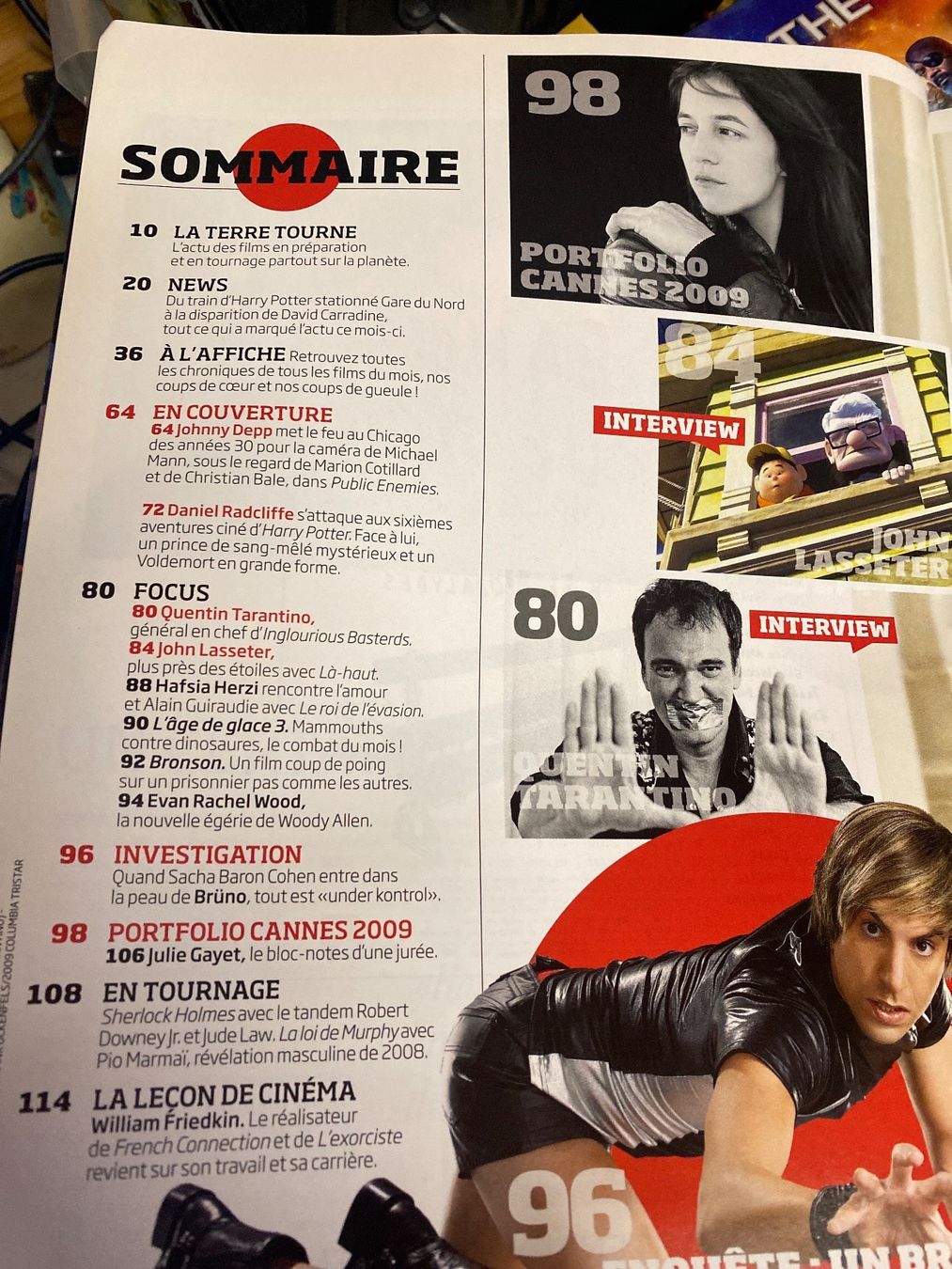 Revues & Magazines: Studio magazine - 2009 - Johnny Depp – D'occasion à Le Brassus par cinema13 1