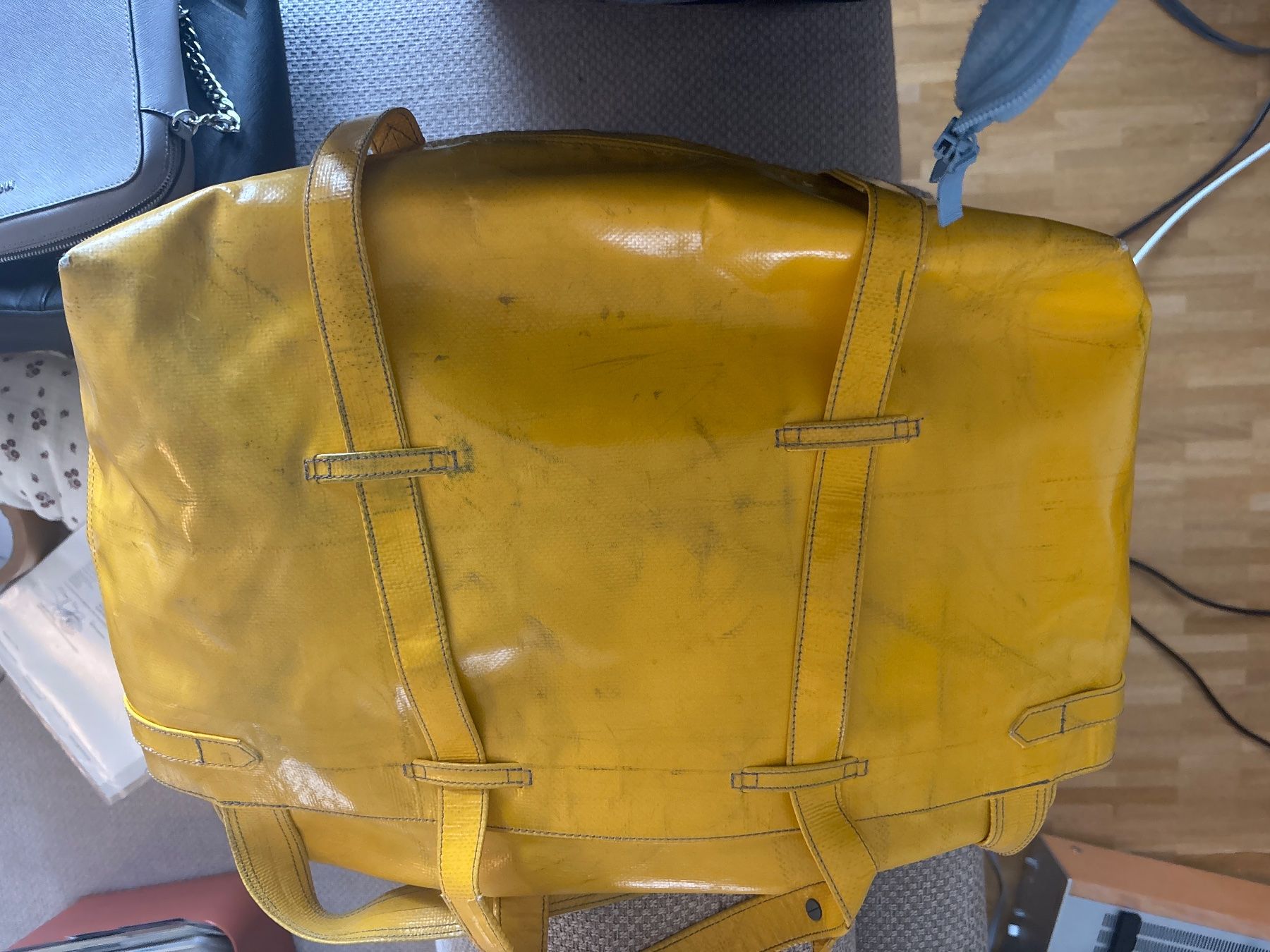 Freitag Borse: Freitag Carolus Tasche gelb – Usato da Regensdorf venduto da cokezero357 1