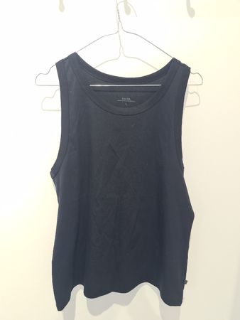 Calida Top/Shirt trägerlos, Schwarz, Grösse L, Neuwertig!