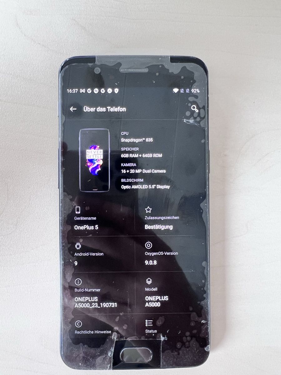 OnePlus Telefoni cellulari / Smartphones: OnePlus 5 Smartphone 64GB – Usato da Zollikon venduto da zeg_jhk8 7