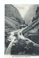 Simplonstrasse bei Refuge No 9, Schutzhütte,  Kutsche,