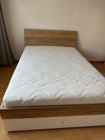 Bett mit Stauraum/Micasa140x200cm Kompl.mit Rost & Matratze