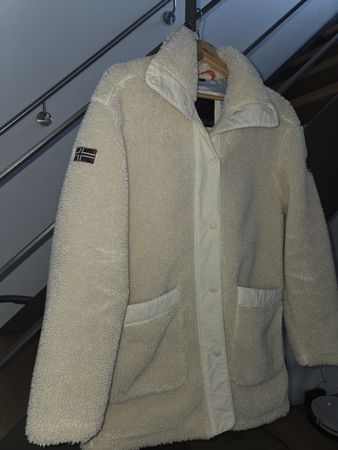 Napapijri Damen Winterjacke, Teddy Fleece, Gr. XS ❄️