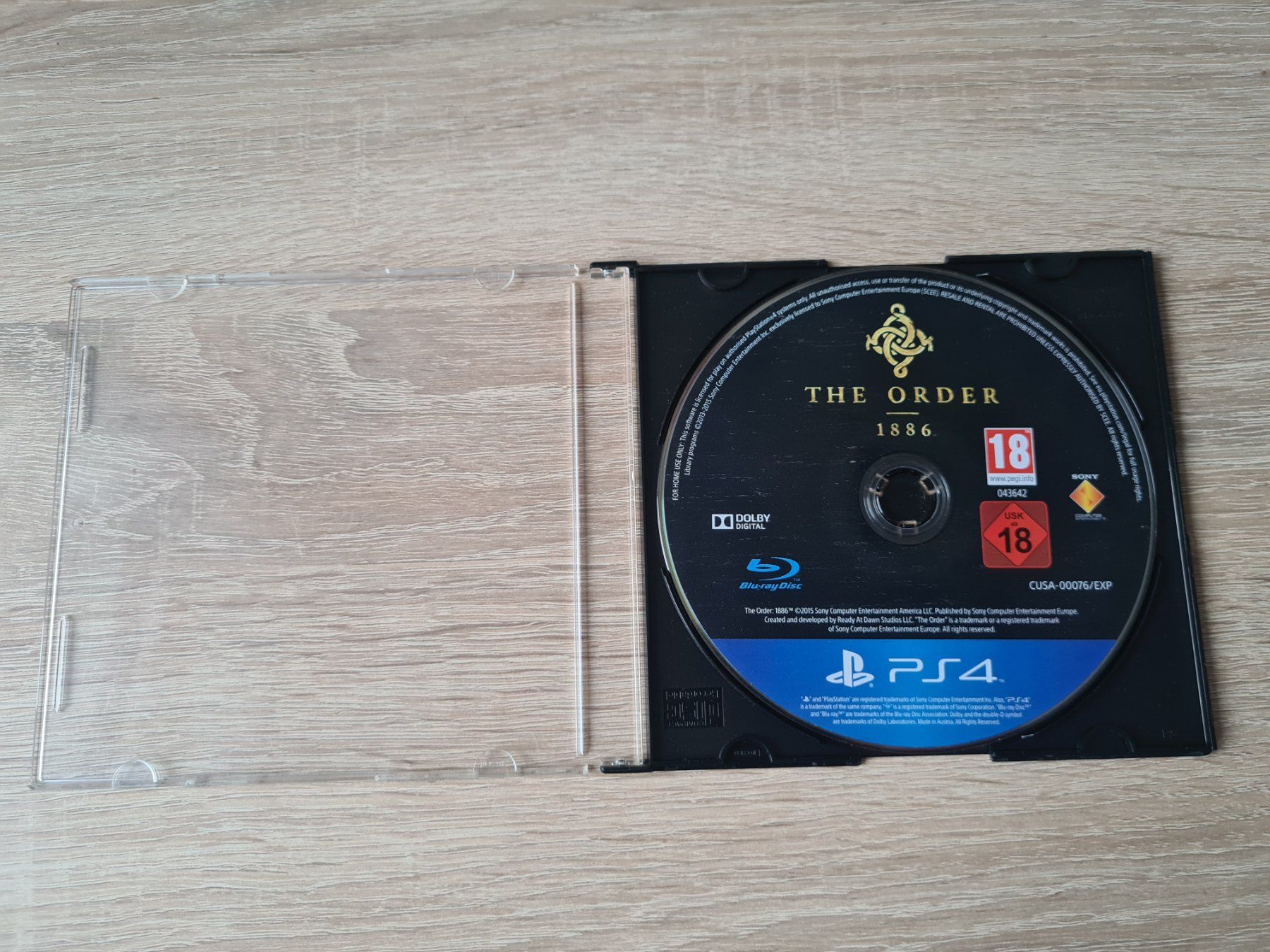 Giochi: The Order 1886 (Multilanguage) - PS4 – Usato da Carouge GE venduto da Gasco 1
