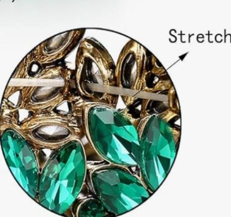 Bracciali & Braccialetti: Elastisch Stretch-Armband vergoldet kostenlose Versand – Nuovo e nell'imballaggio originale da Hemmental venduto da Schmuckstudio 4