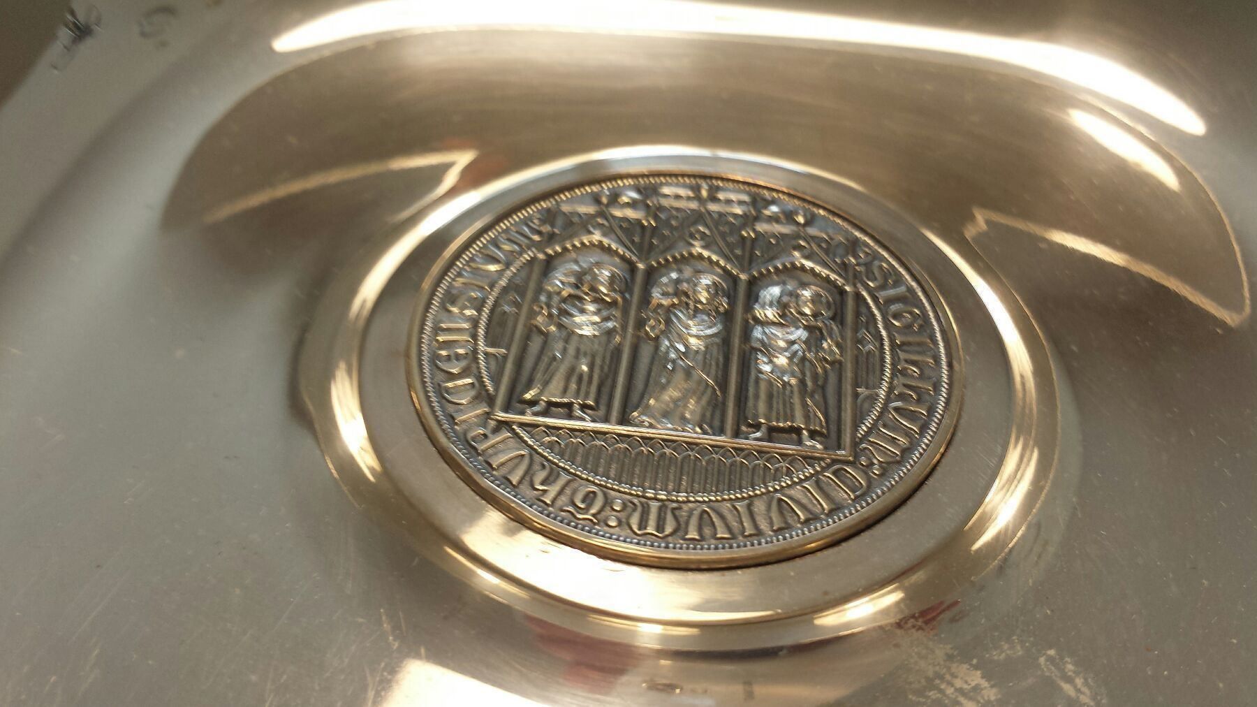 Servierplatten: Grosse Silberschale MEISTER SILBER 925 – Gebraucht aus Hinteregg von Amerizium 2