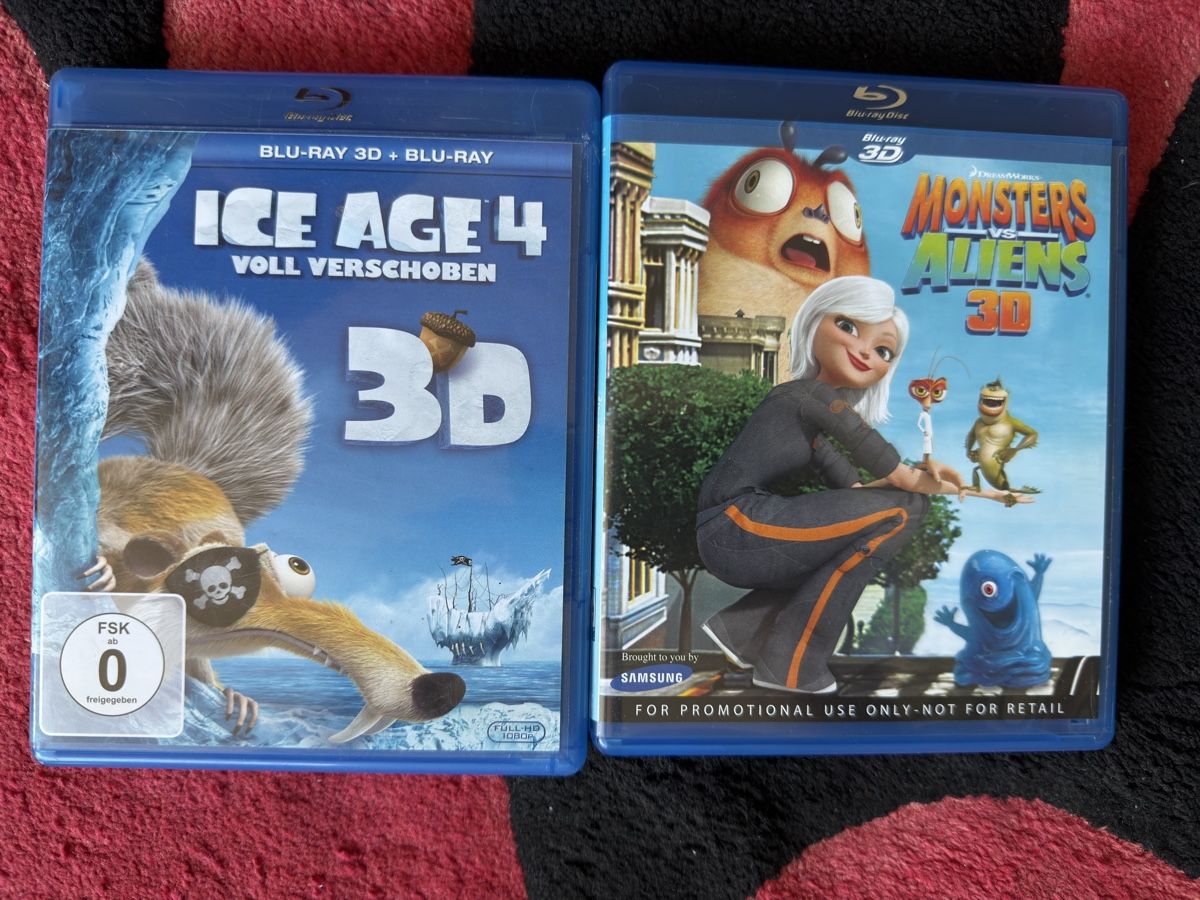 Tutti i DVDs: 3D BlueRay DVD – Usato da Schlieren venduto da Kamacho