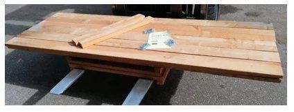Articoli in legno: Hochbeet Douglasie 200x80x80 – Nuovo (secondo la descrizione) da Grünenmatt venduto da Lerchholz 2