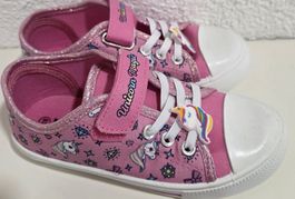 Kinderschuhe Einhorn Motiv rosa Grösse 28 neuwertig