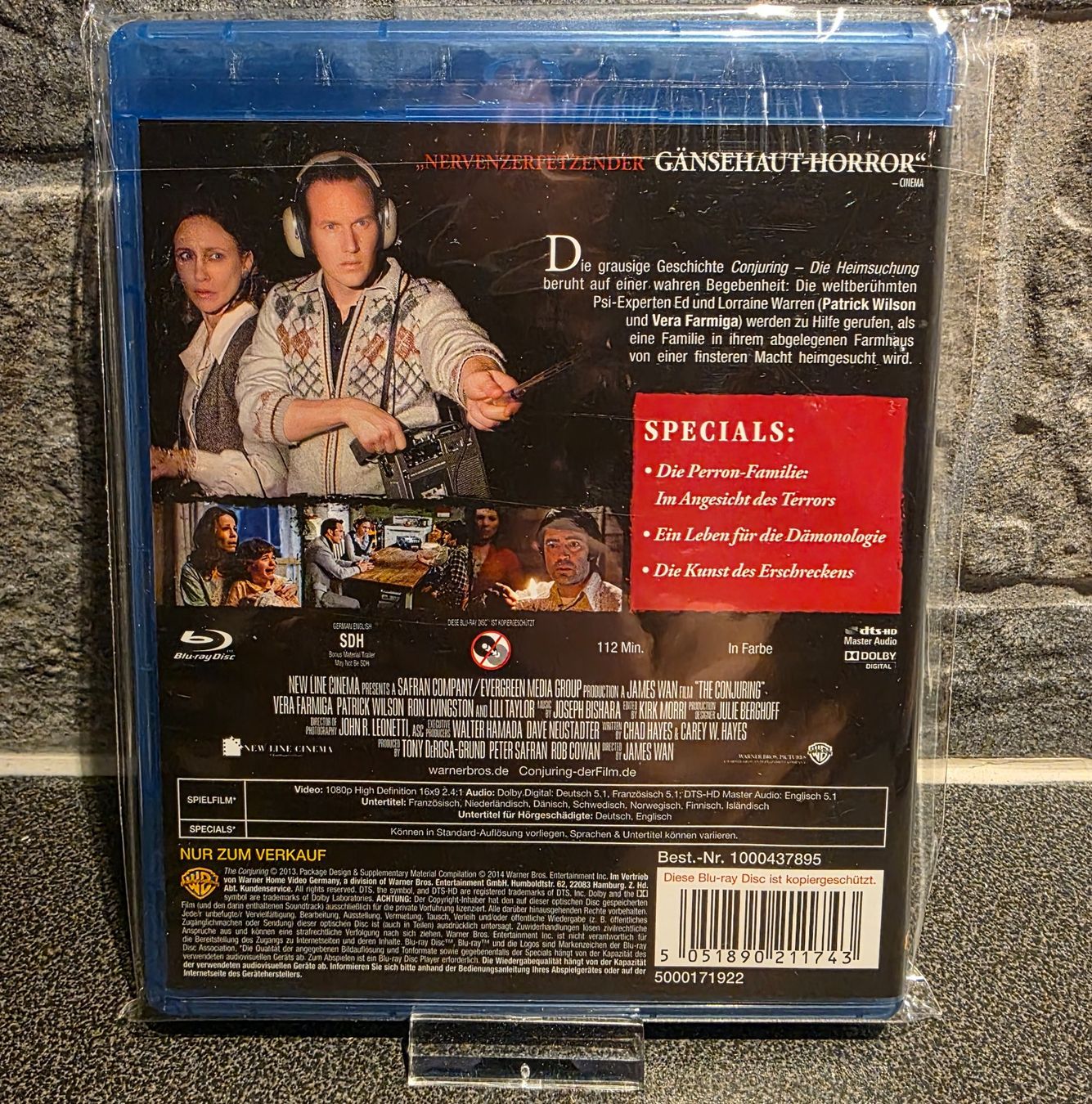 Tutti i DVDs: Conjuring - Die Heimsuchung Blu-ray – Usato da Bremgarten AG venduto da Mediensammler24 1