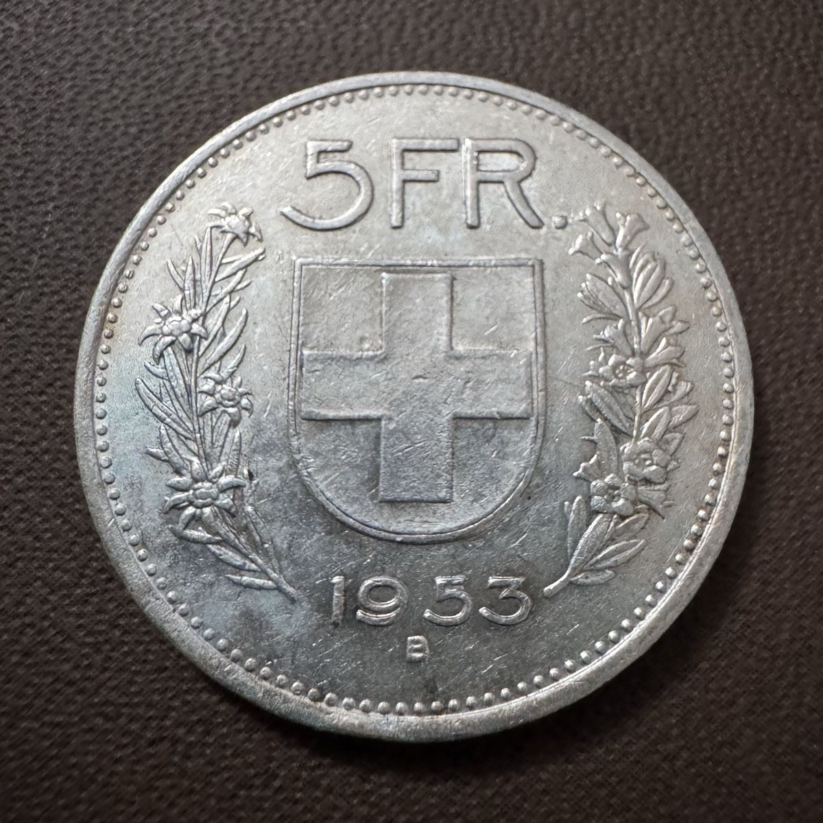 Tutti le monete: Pièce de 5 francs de 1953 – Usato da La Chaux-de-Fonds venduto da bus_c6cn