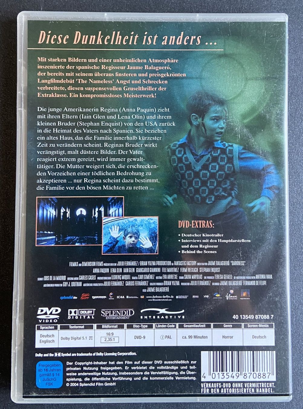 Tutti i DVDs: DVD  "Darkness" – Usato da Böckten venduto da Hansi36 2