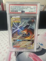 RESHIRAM & CHARIZARD GX PSA10
